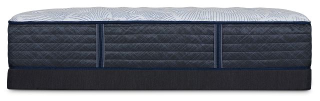 Serta Perfect Sleeper Blue Lagoon Nights Plush Low-profile Mattress Set
