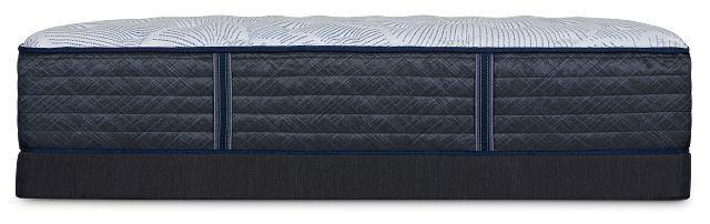 Serta Perfect Sleeper Blue Lagoon Nights Plush Low-profile Mattress Set