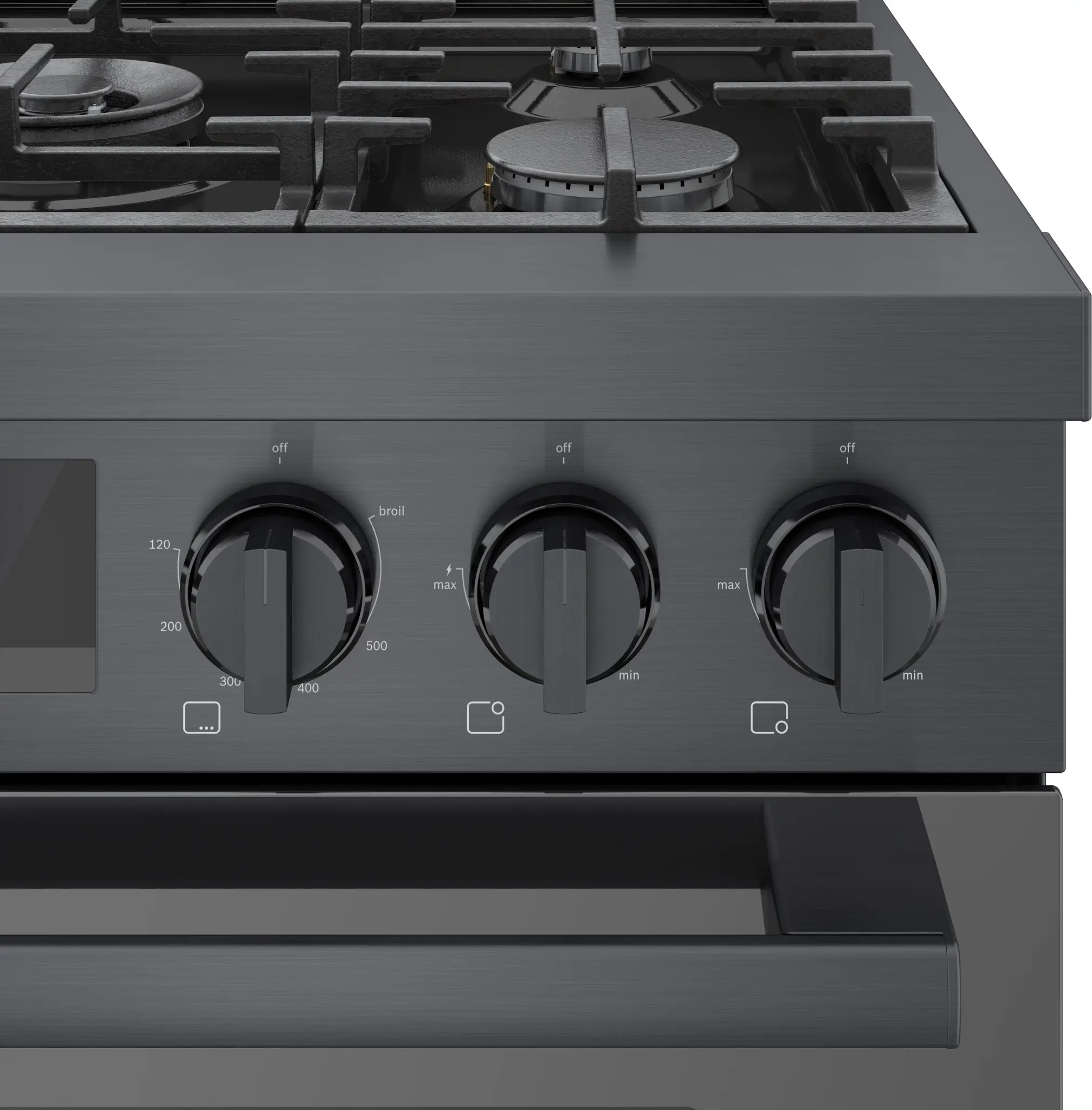 Bosch 800 Series Stainless Steel 30" Gas Range Bosch 800 Series Stainless Steel 30" Gas Range