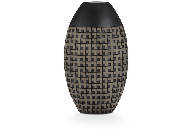 Zahara Gray Large Vase