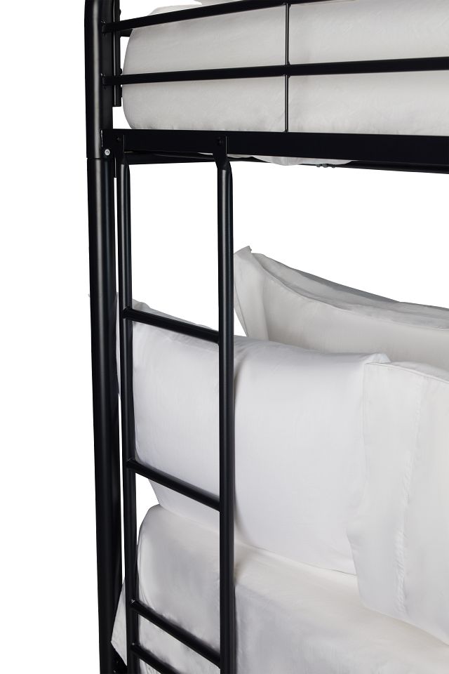 Rory Black Metal Bunk Bed