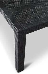 Zen Dark Tone 84" Rectangular Table