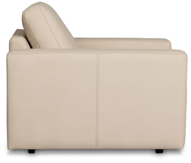 Kellan Ivory Leather Chair