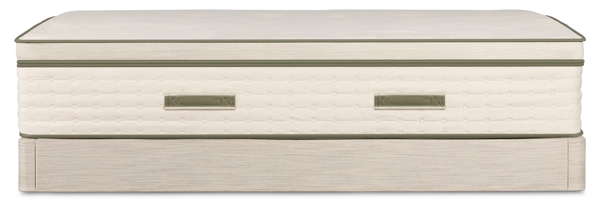 Avocado Green Cushion Firm Mattress Set