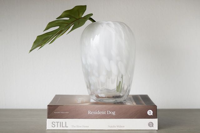 Indi White Vase
