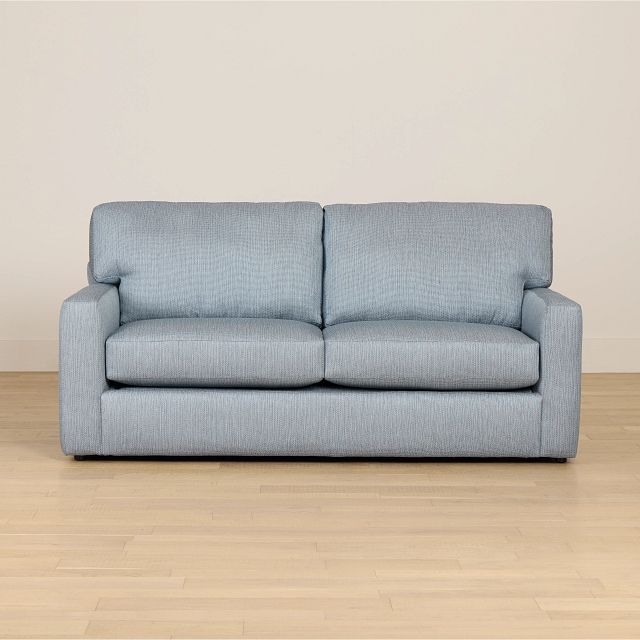 Rhodes Light Blue Fabric Cooling Memory Foam Sleeper