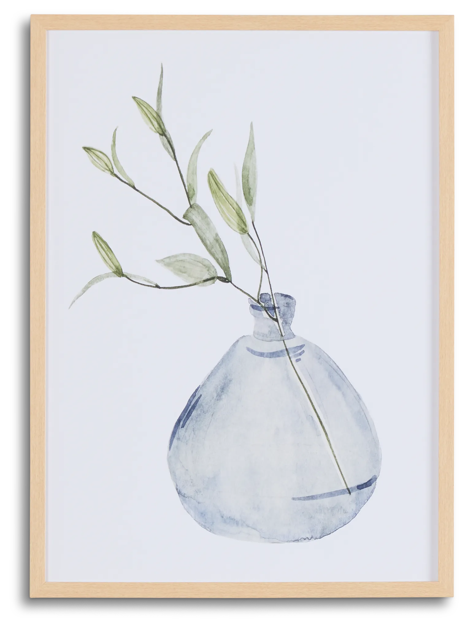 Bloom Green Framed Wall Art