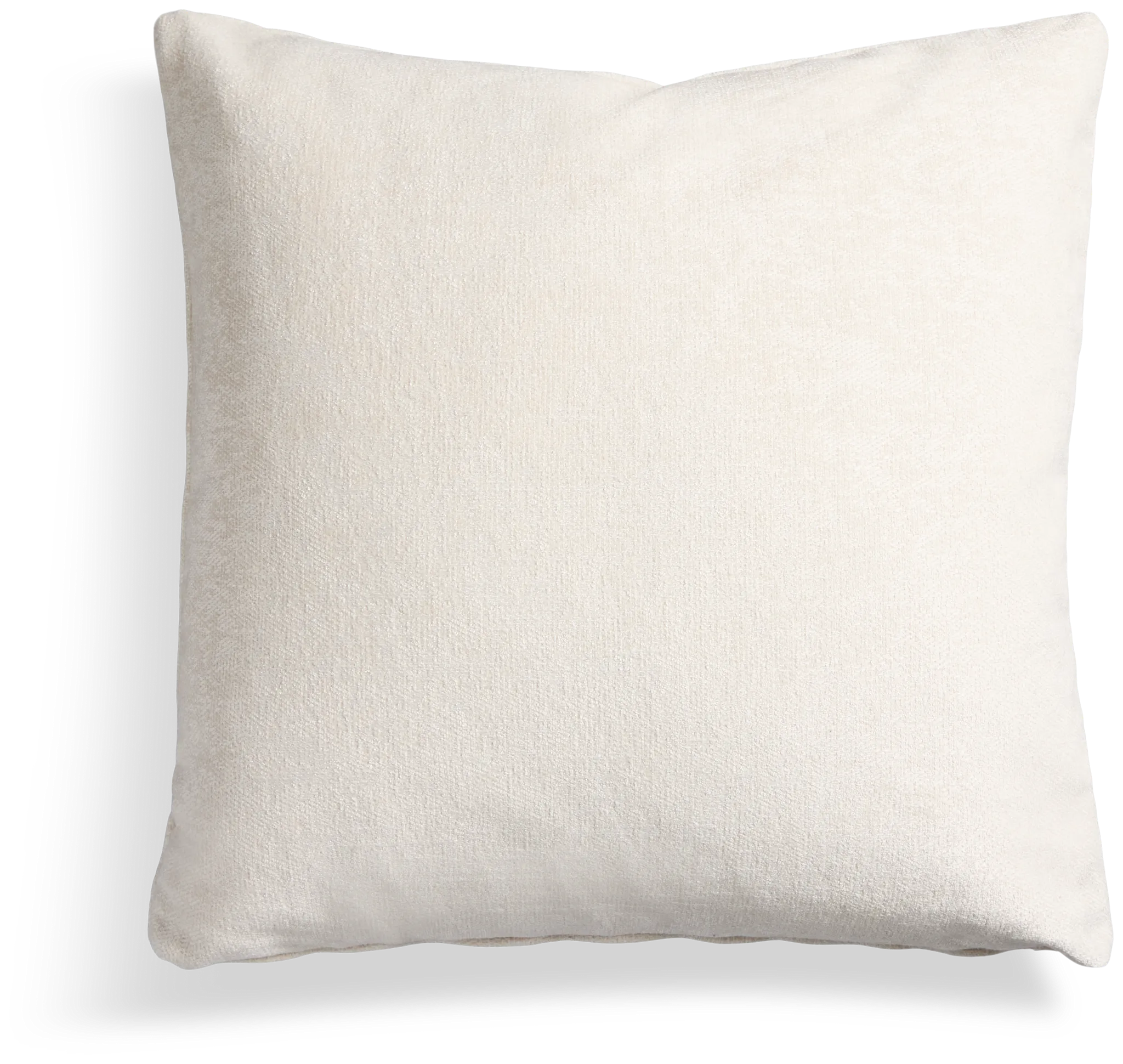 Calista Ivory 20" Square Accent Pillow