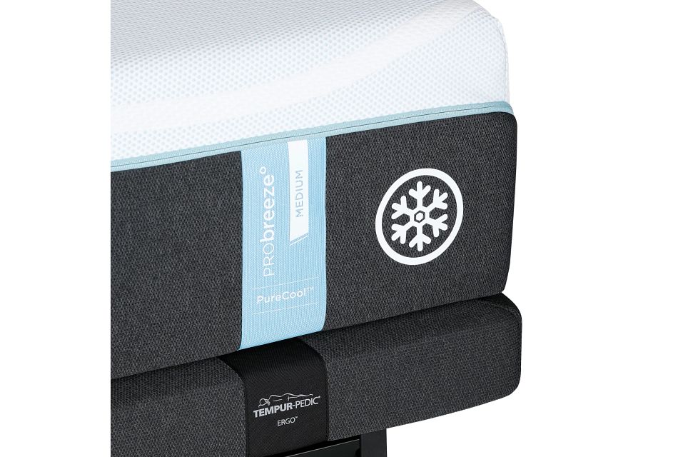 Tempur-probreeze™ Medium Ergo Sleeptracker Adjustable Mattress Set