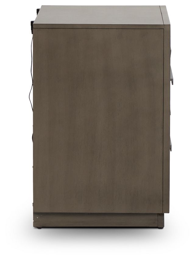 Zurich Gray Nightstand