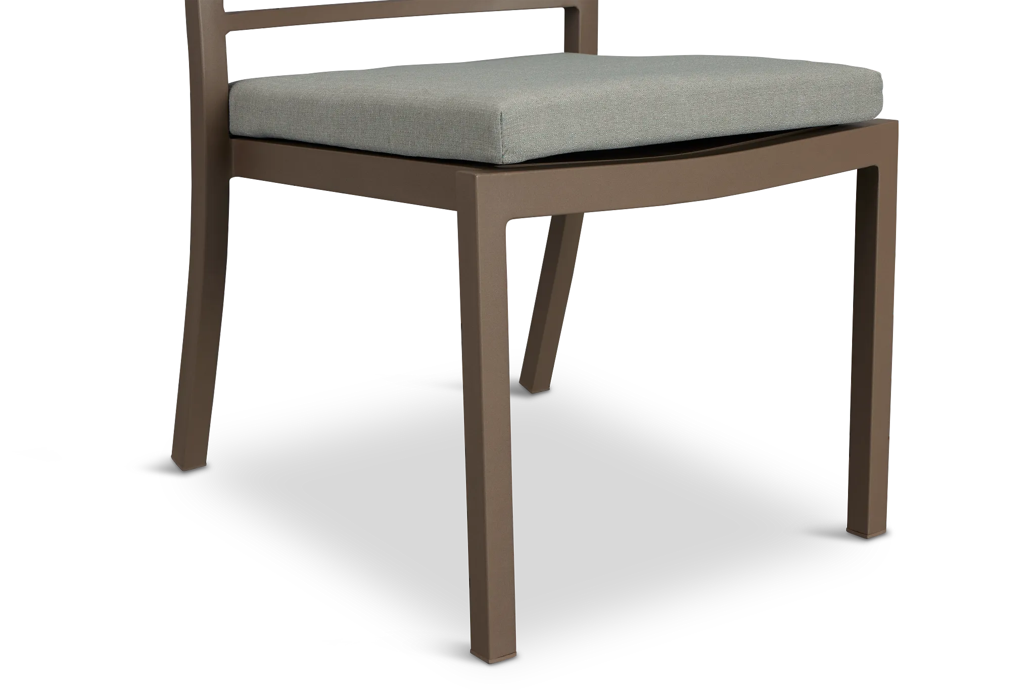 Raleigh Teal Aluminum Side Chair