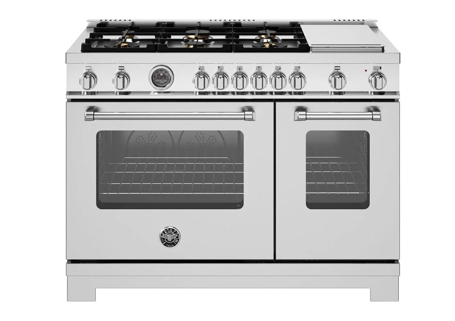 Bertazzoni 486 Series Stainless Steel 48" Dual Fuel Range Bertazzoni 486 Series Stainless Steel 48" Dual Fuel Range