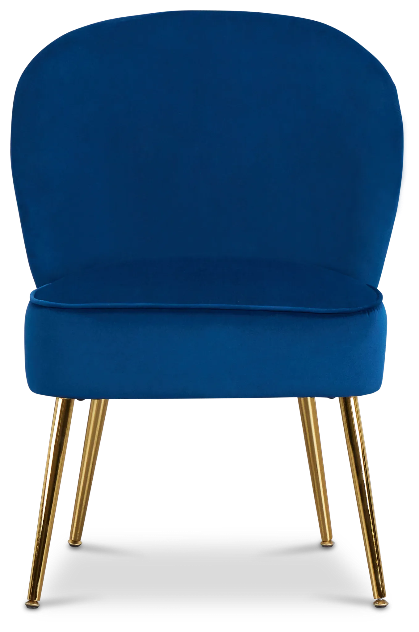 Tami Navy Velvet Accent Chair