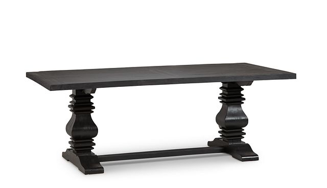 Hadlow Black 84" Rectangular Table