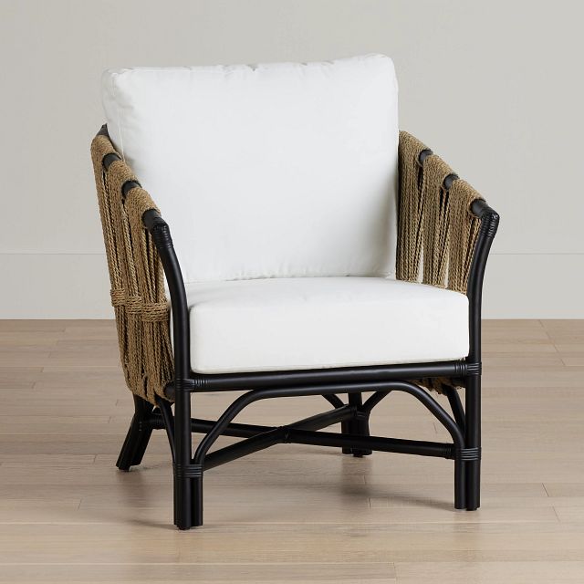 Curta Black Accent Chair