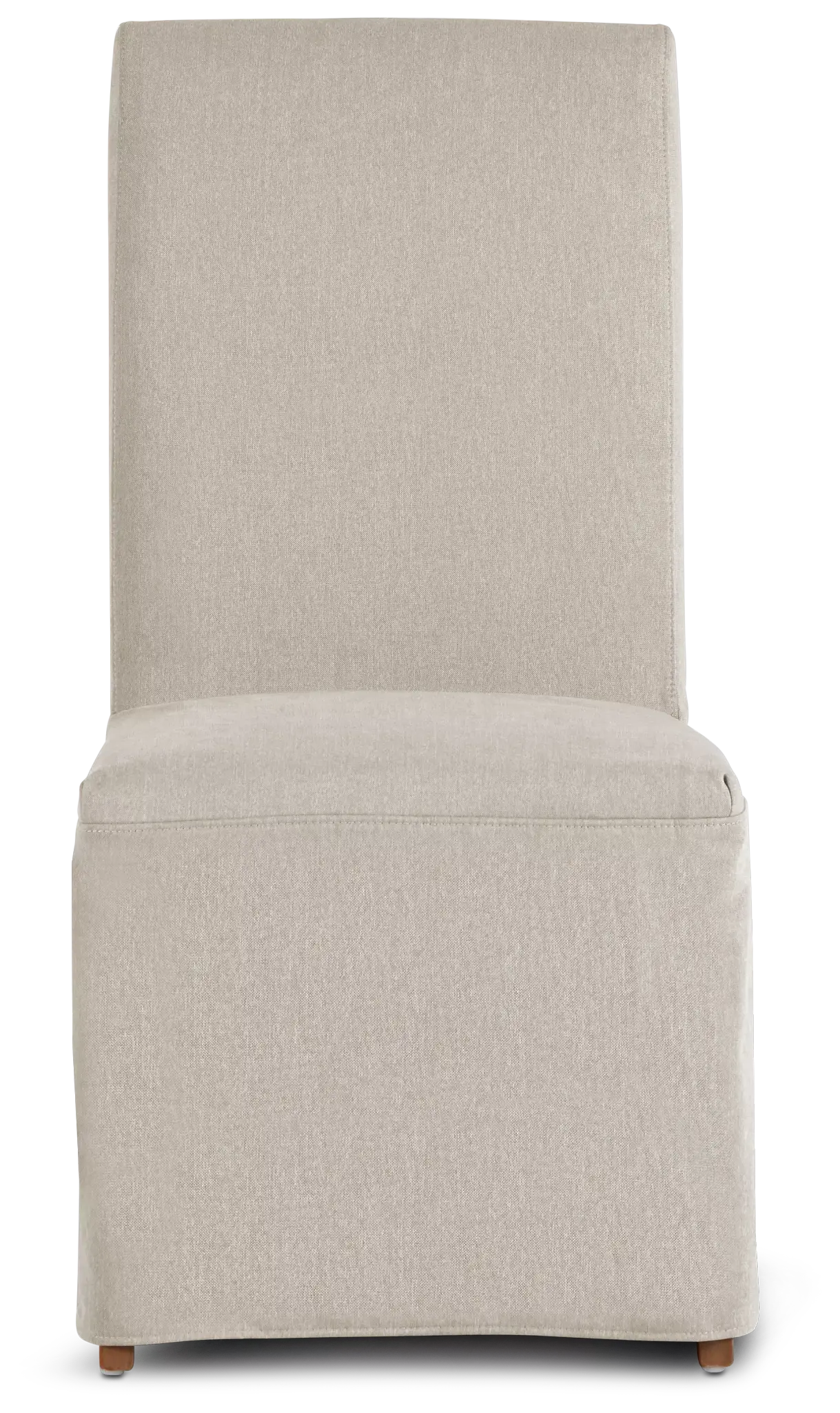 Harbor Light Beige Long Slipcover Chair With Light Tone Leg Harbor Light Beige Long Slipcover Chair With Light Tone Leg
