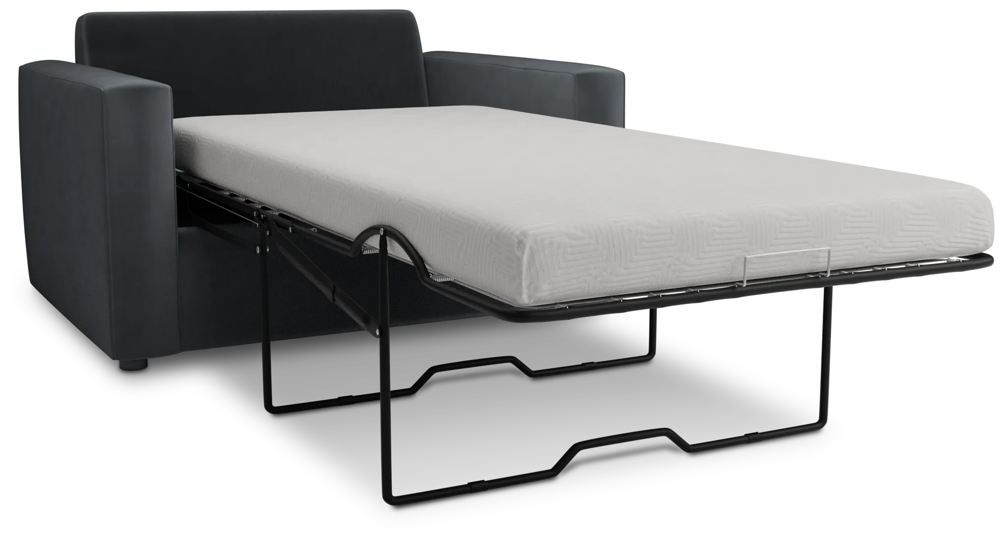 Siesta Joya Gray Fabric Memory Foam Sleeper