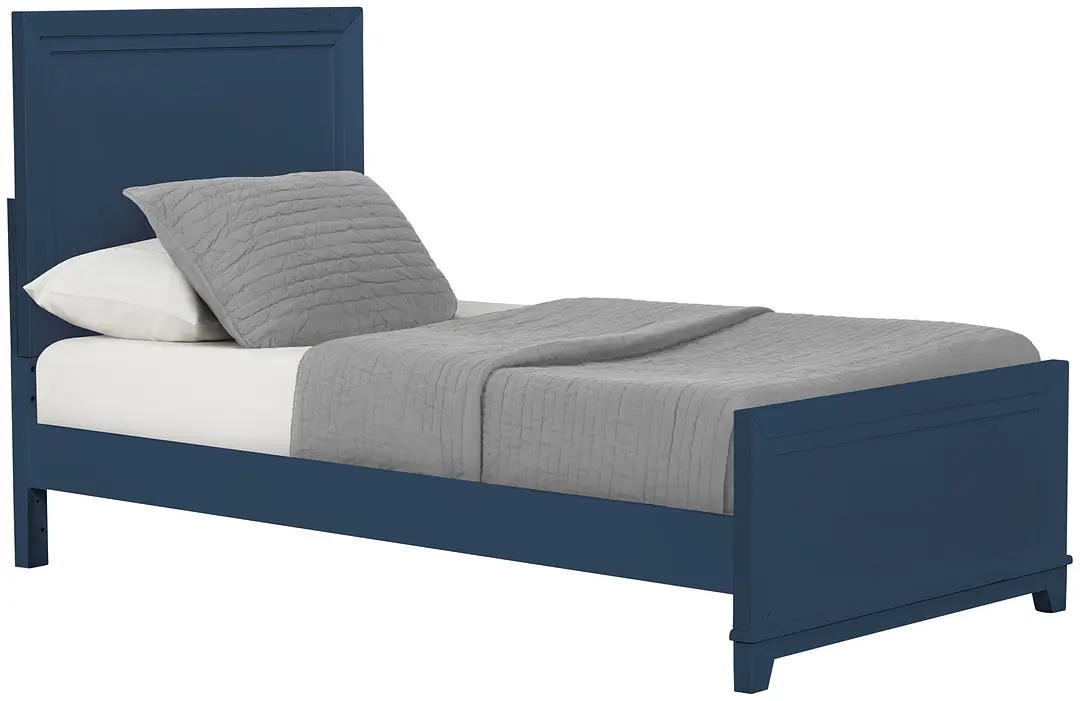 Ryder Dark Blue Panel Bed Ryder Dark Blue Panel Bed