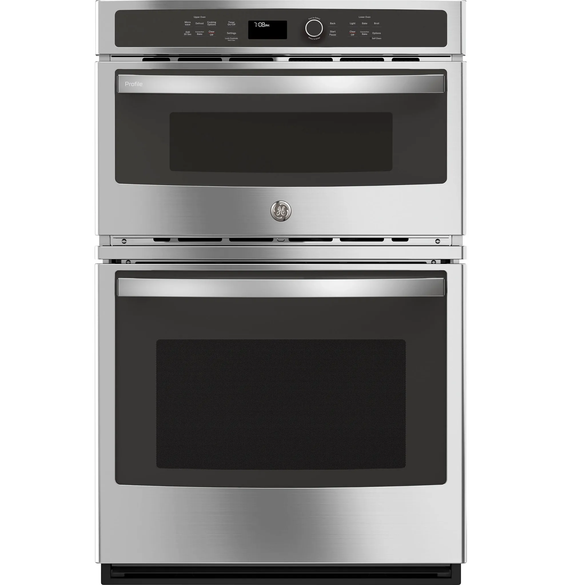 Ge Profile 7800 Series Stainless Steel 27" Electric Oven And Microwave Combo