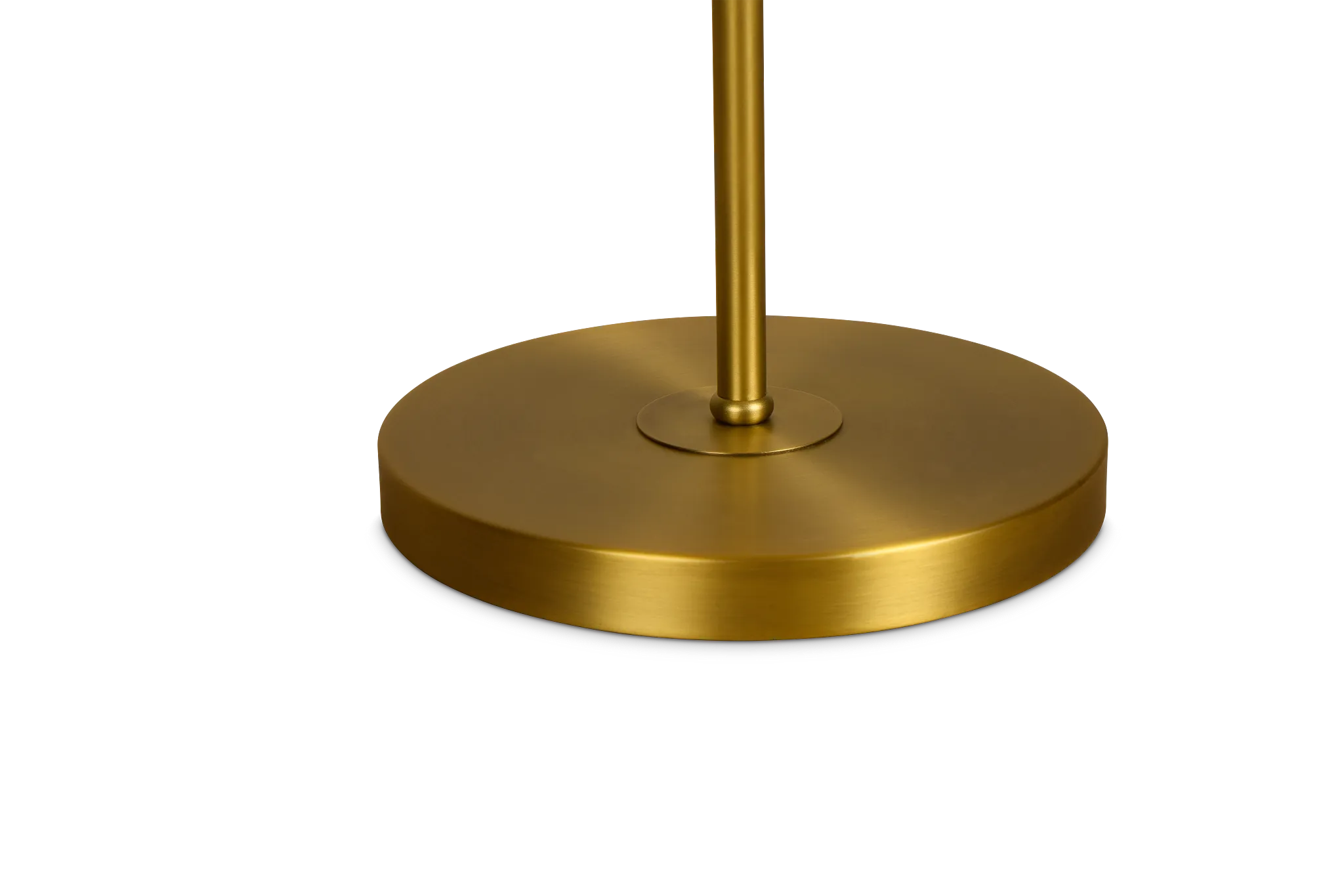 Oskar Gold Metal Floor Lamp