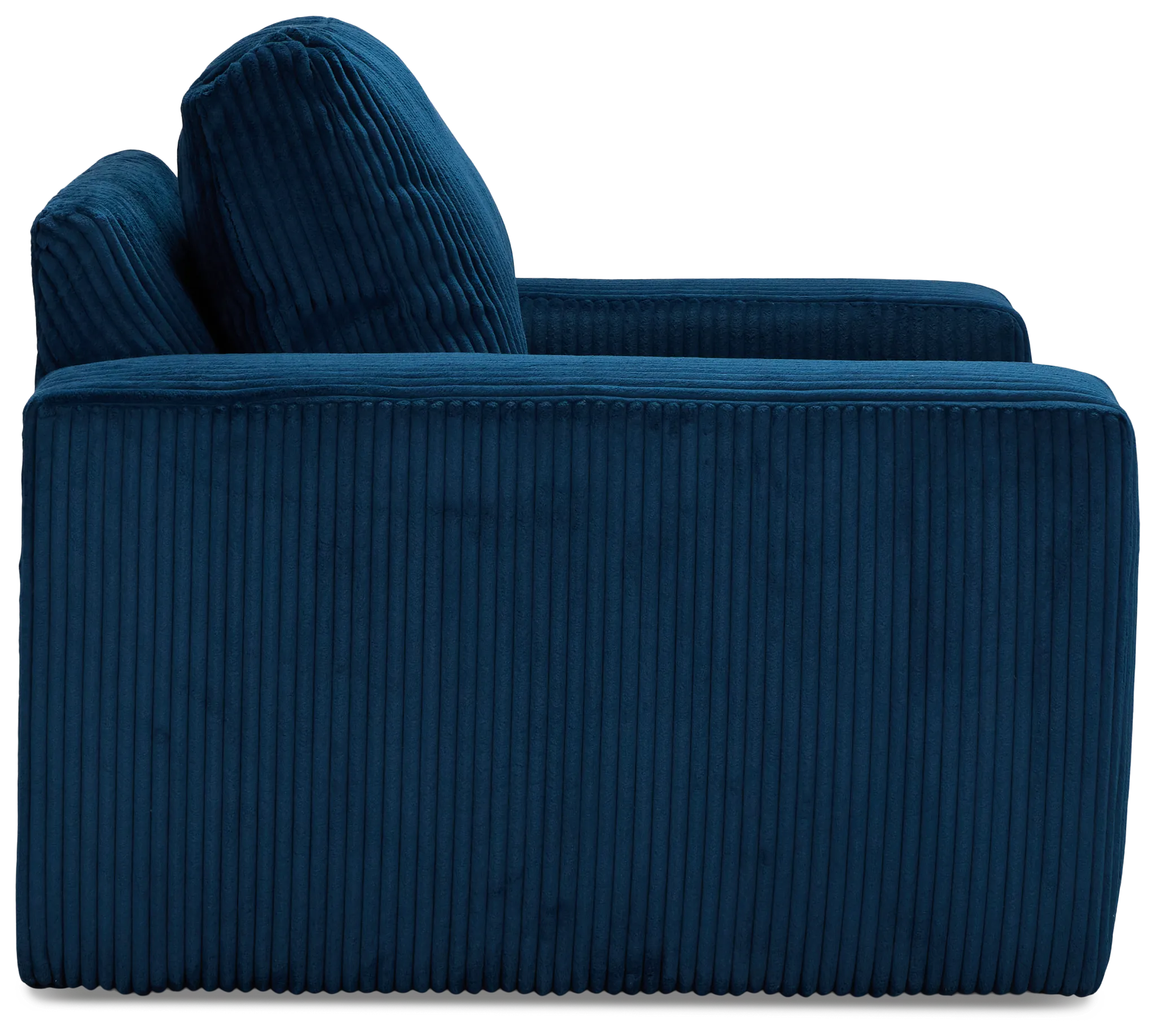 Charlie Dark Blue Fabric Chair