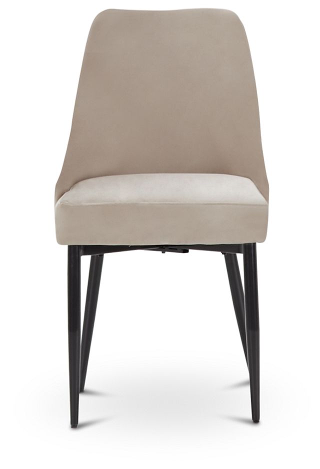 Violet Beige Upholstered Side Chair