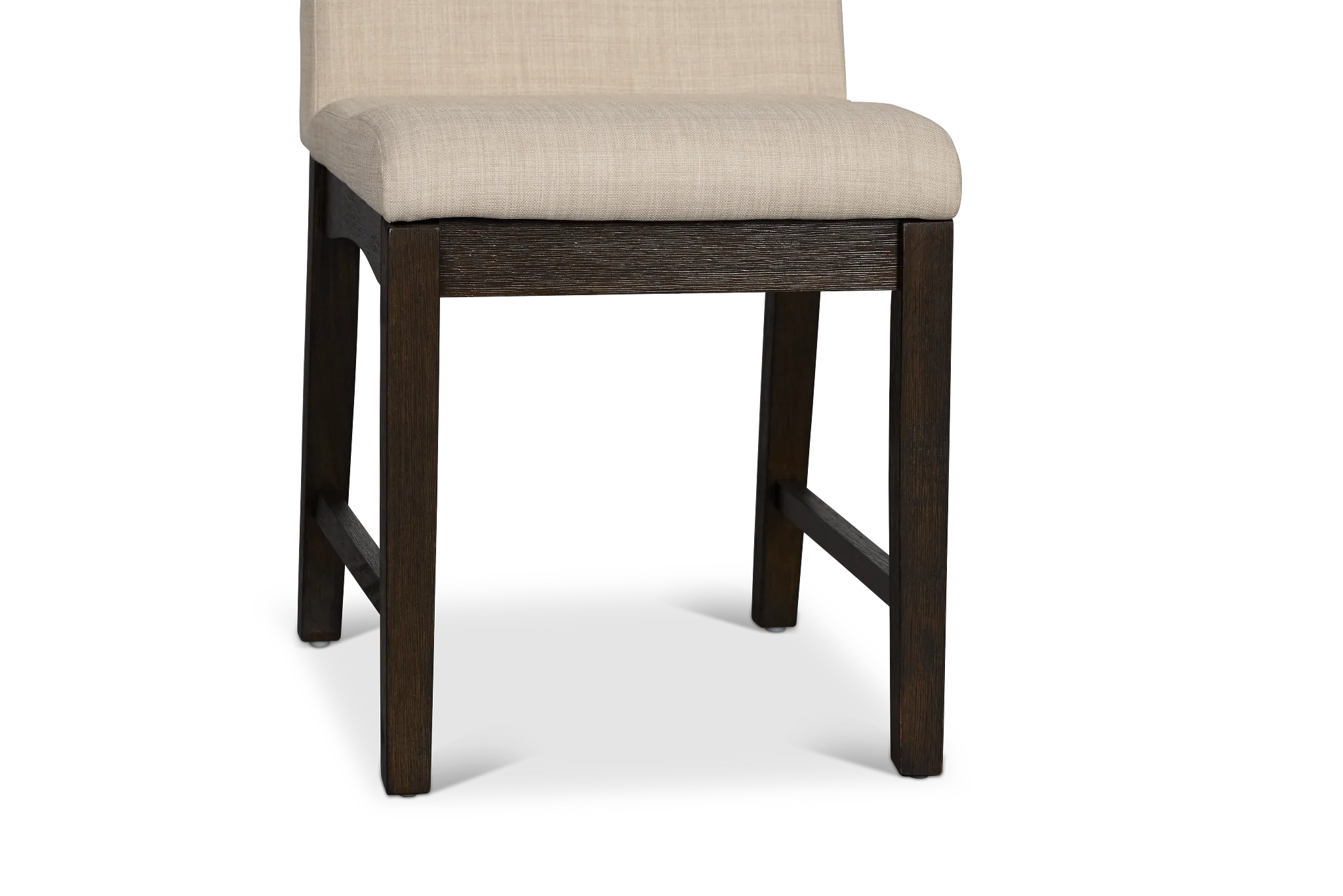 Roswell Dark Beige Upholstered Side Chair