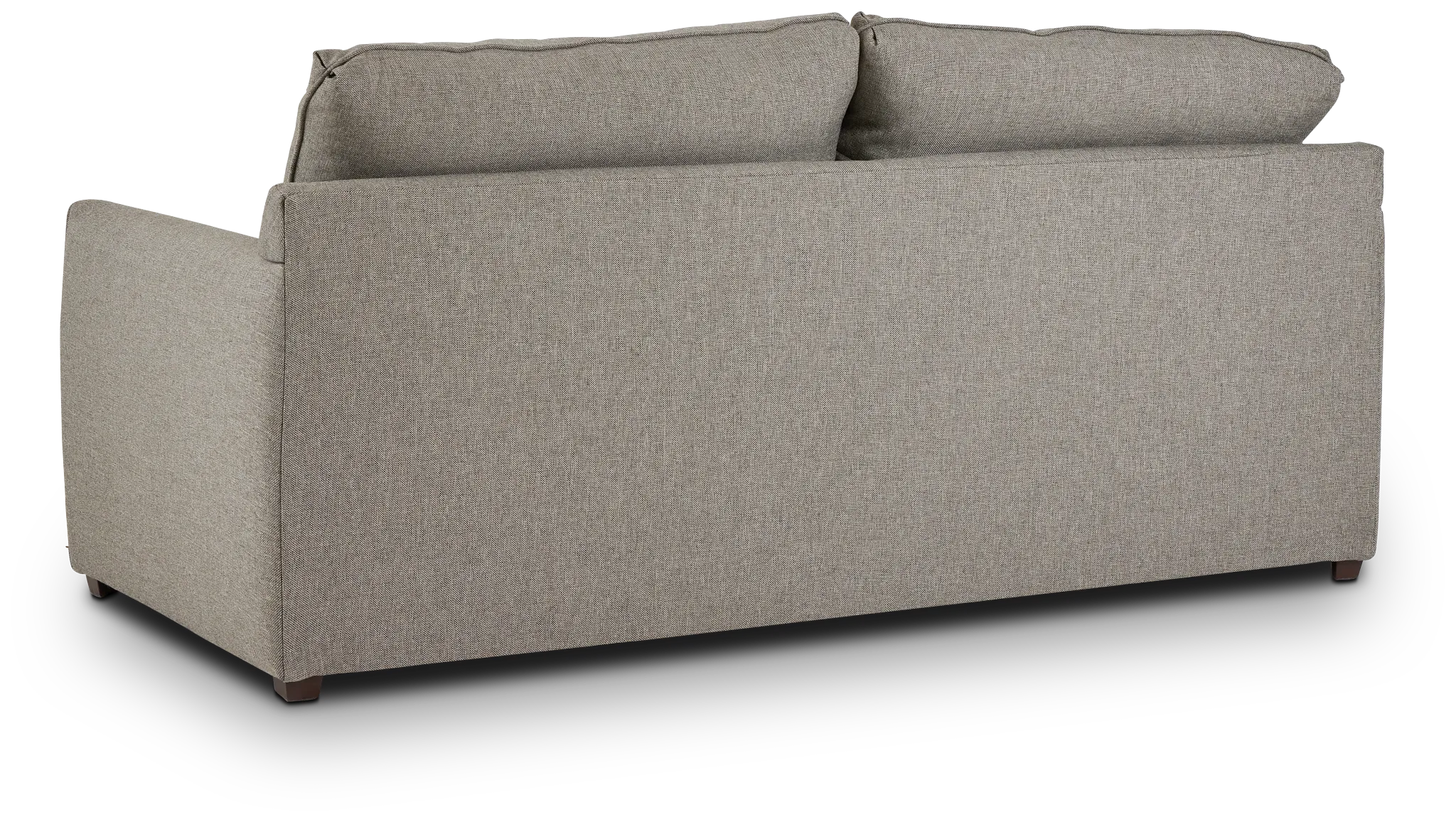 Asheville Brown Fabric Memory Foam Sleeper
