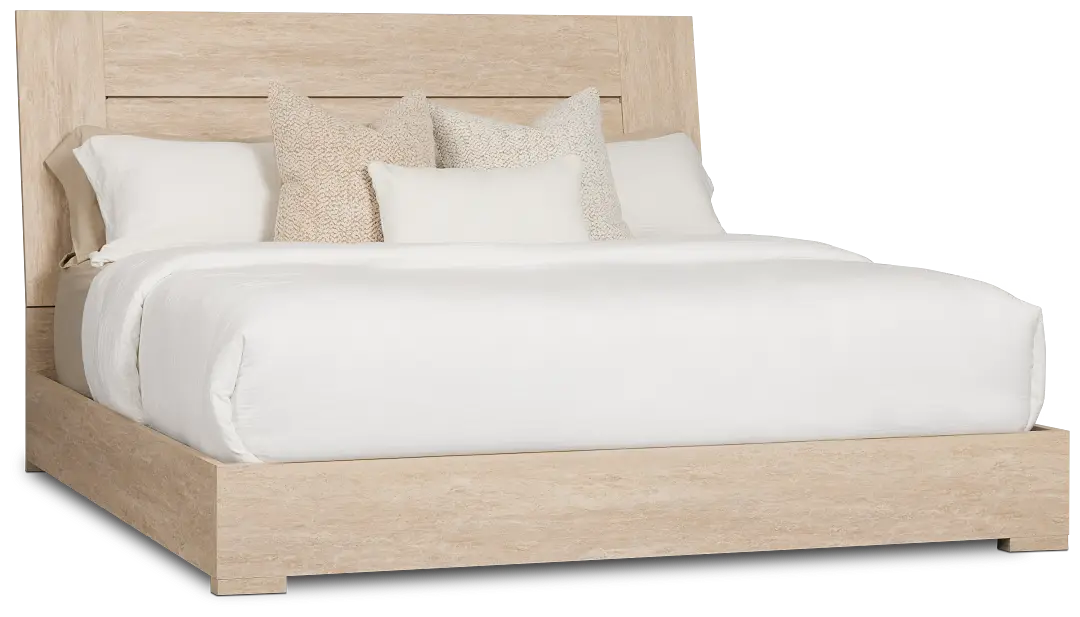 Malta Light Gray Panel Bed Malta Light Gray Panel Bed