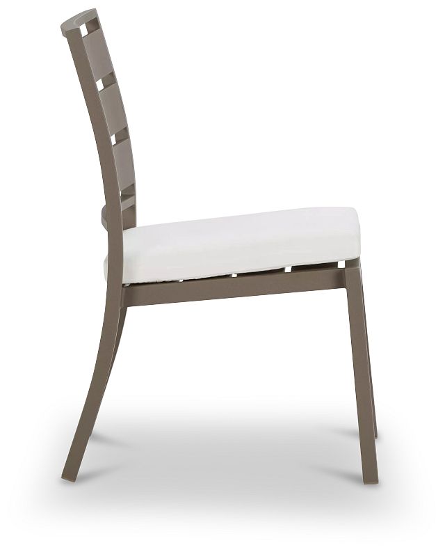 Raleigh Gray Aluminum Side Chair (3)