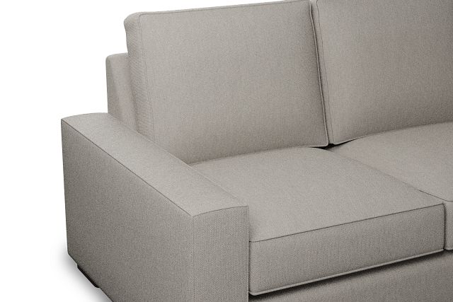 Edgewater Revenue Beige 96" Sofa W/ 3 Cushions