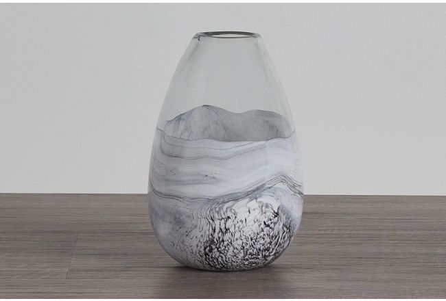 Alana White Medium Vase