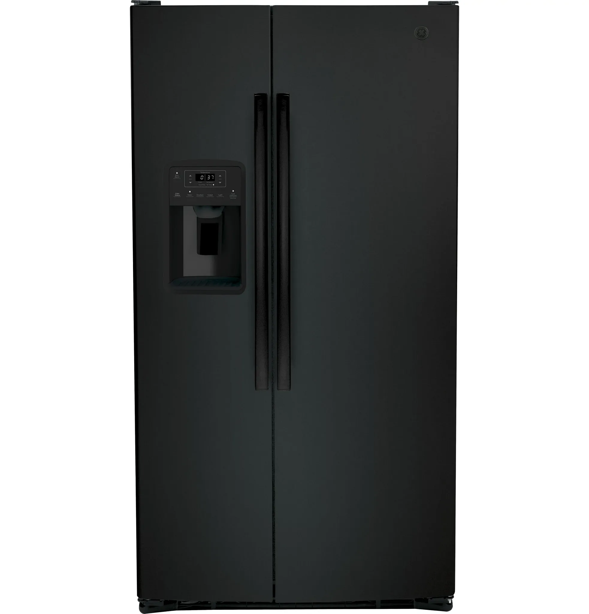 Ge Profile 25 Series Black Side By Side Refrigerator