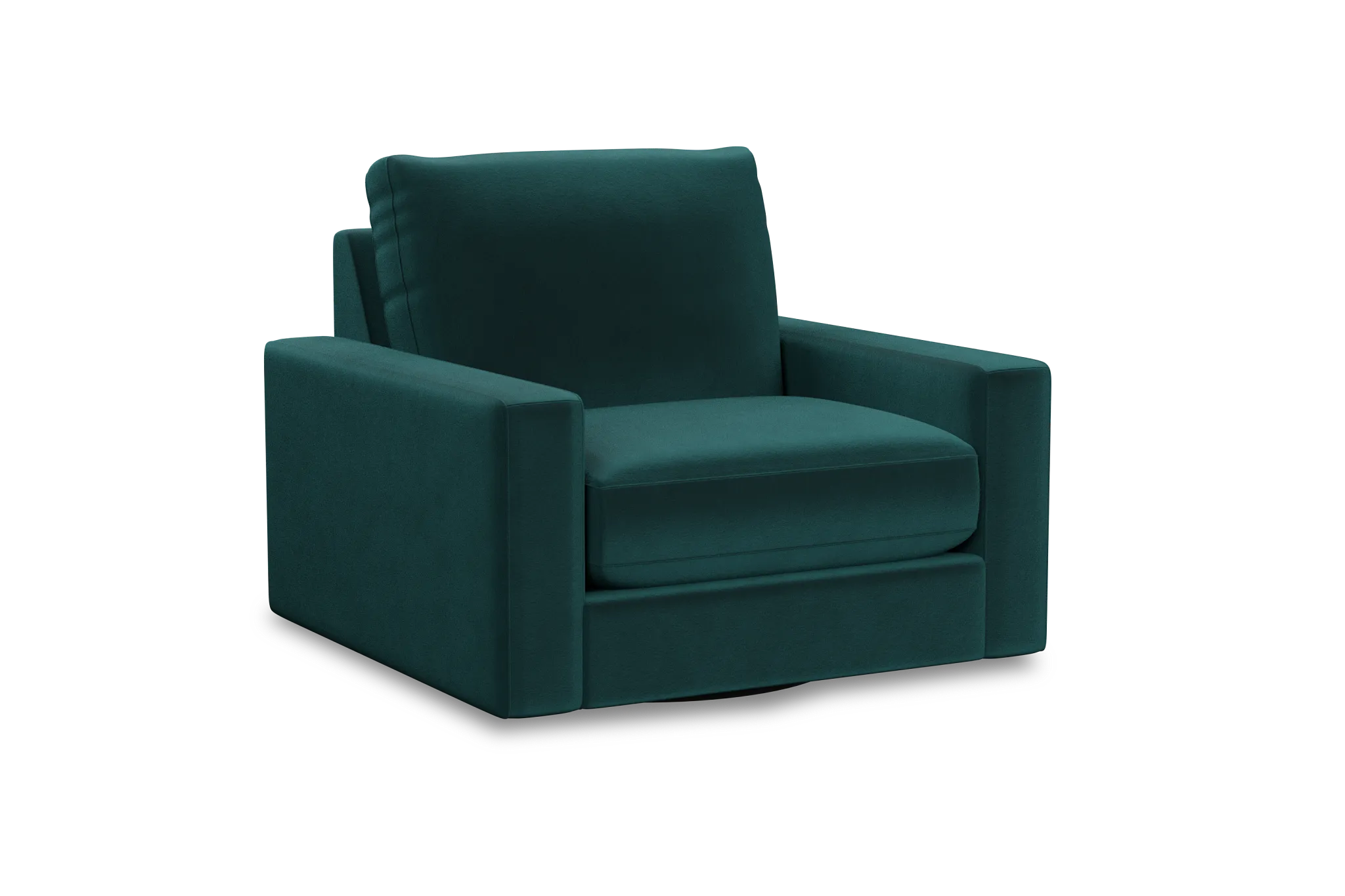Edgewater Joya Teal Swivel Chair