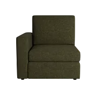 Citymod Green Fabric Left Chair