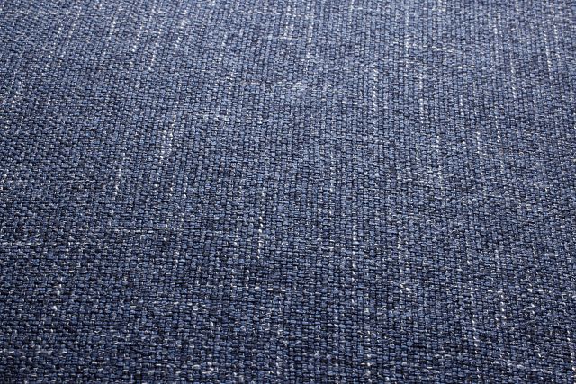 Harper Dark Blue Fabric Large Left Arm Sectional