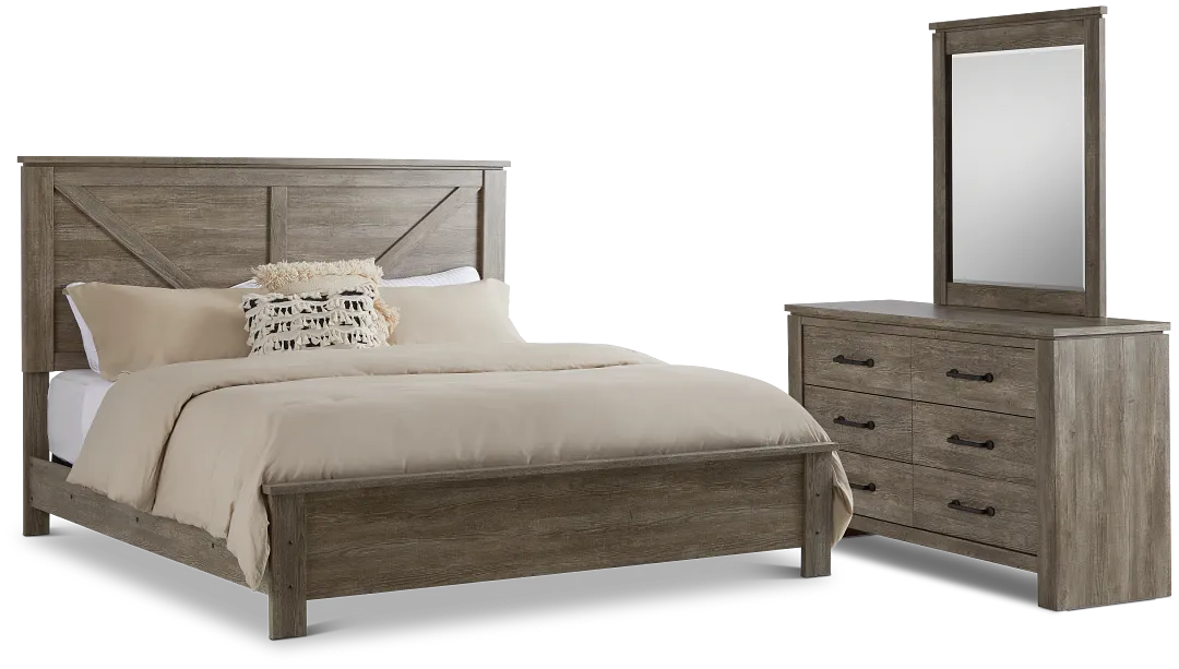 Blueridge Light Tone Panel Bedroom
