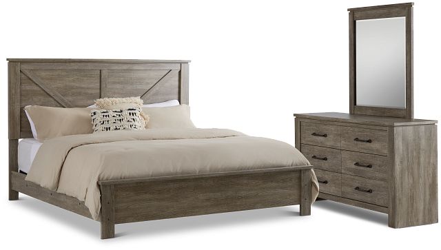 Blueridge Light Tone Panel Bedroom