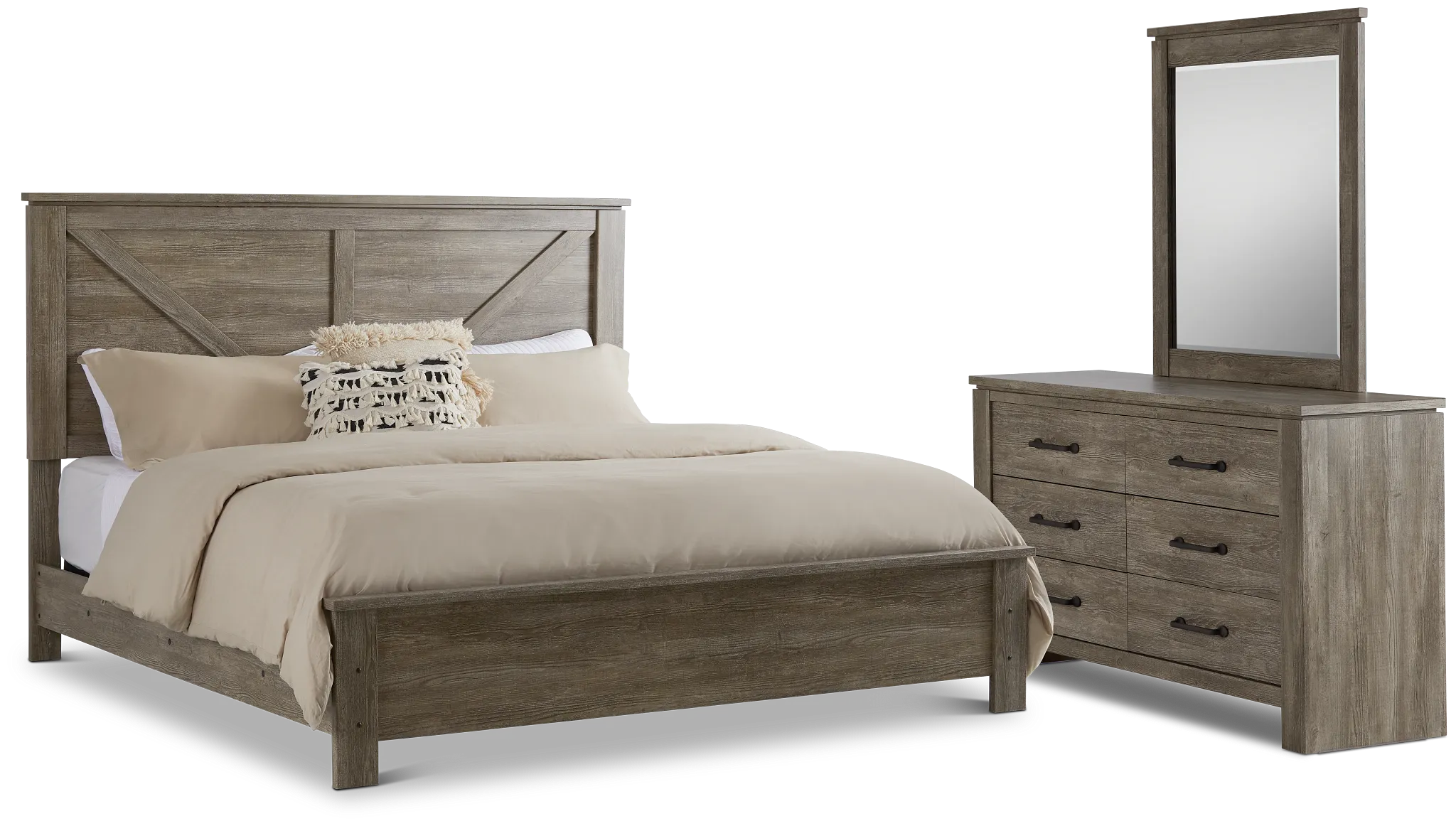 Blueridge Light Tone Panel Bedroom