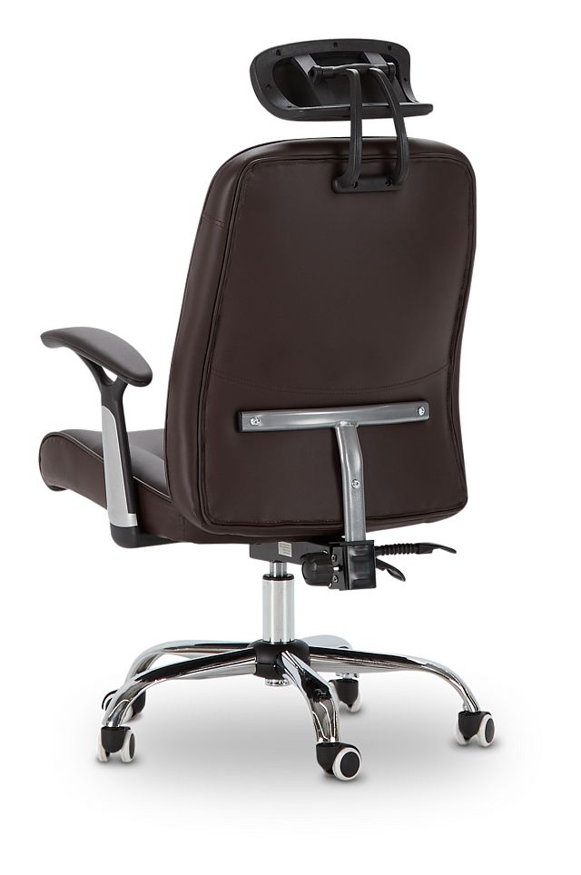 Aurora Brown Uph Desk Chair