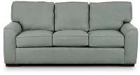 Austin Green Fabric Sofa
