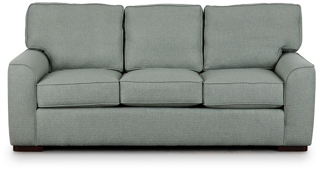 Austin Green Fabric Sofa