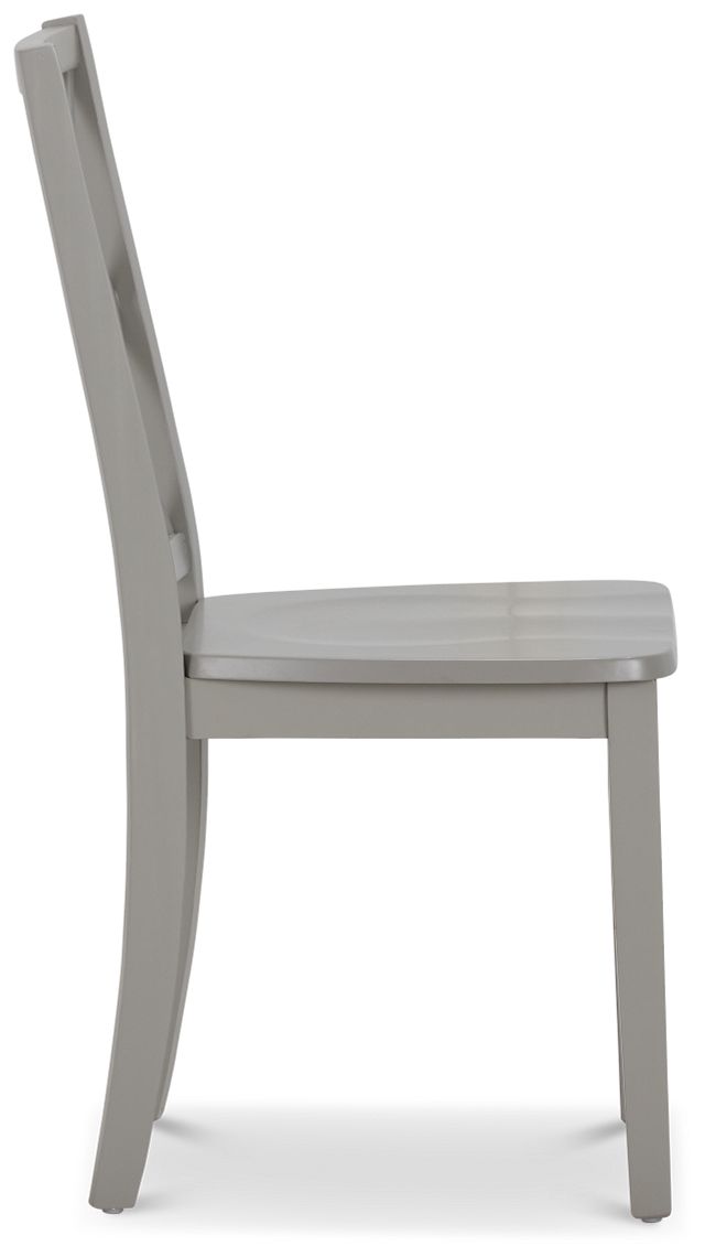 Edgartown Light Gray Side Chair (2)