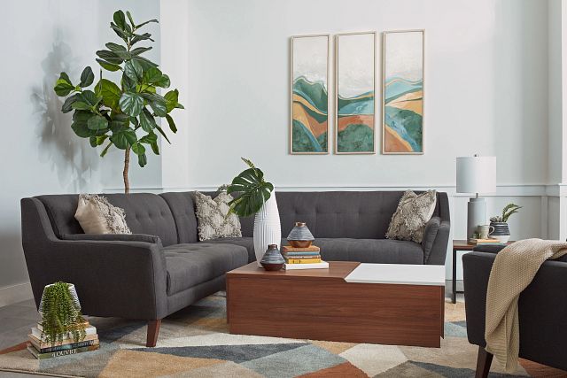 Tampa Two-tone Storage Coffee Table