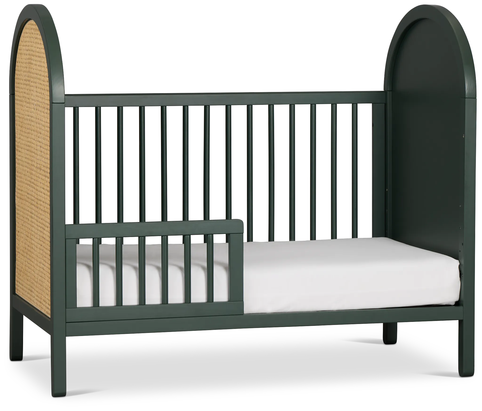 Riley Green Woven 3-in-1 Crib