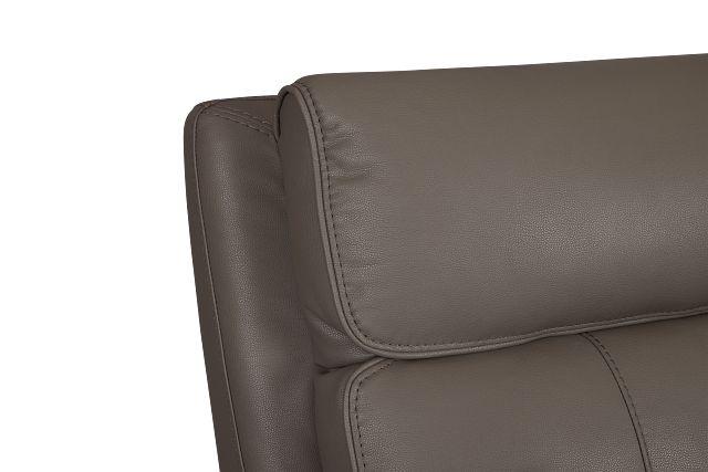 Rhett Gray Micro Reclining Console Loveseat
