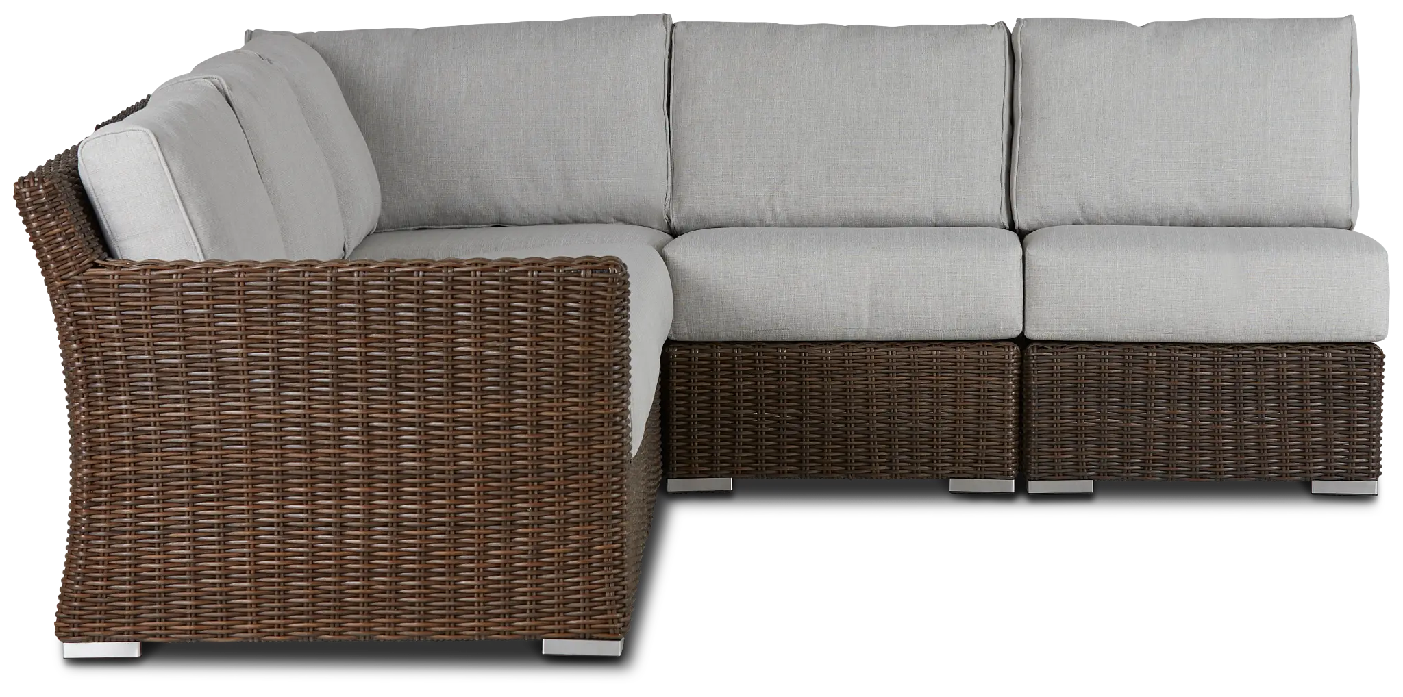 Southport Gray Left 5-piece Modular Sectional Southport Gray Left 5-piece Modular Sectional