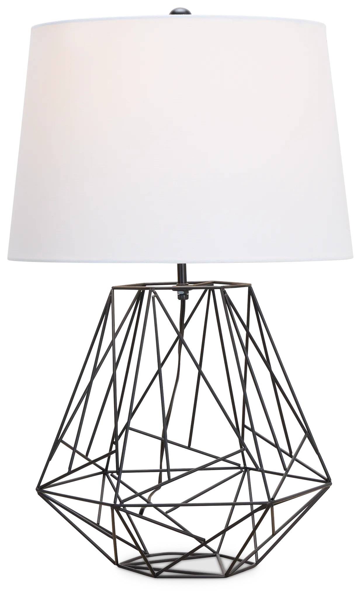 Cage Black Table Lamp