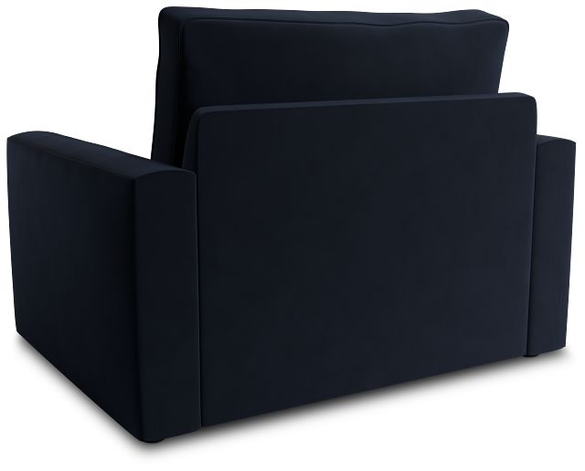 Siesta Joya Dark Blue Fabric Cooling Memory Foam Sleeper