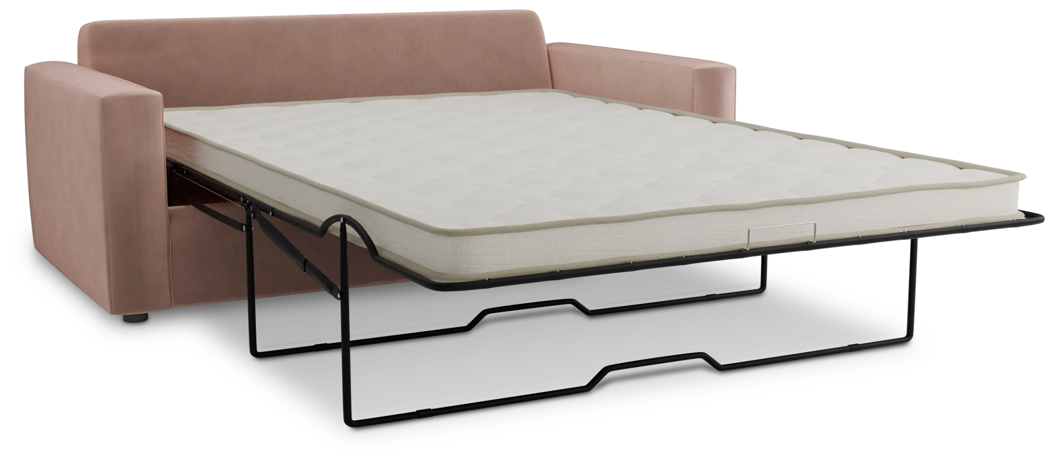 Siesta Joya Light Pink Fabric Innerspring Sleeper
